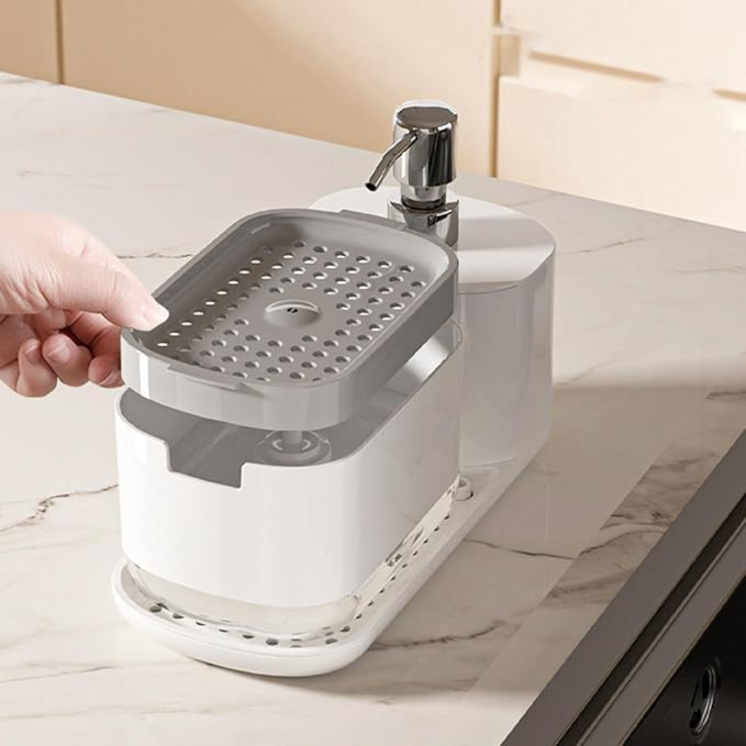 5 in 1 Quick Fill Kitchen Soap Dispenser