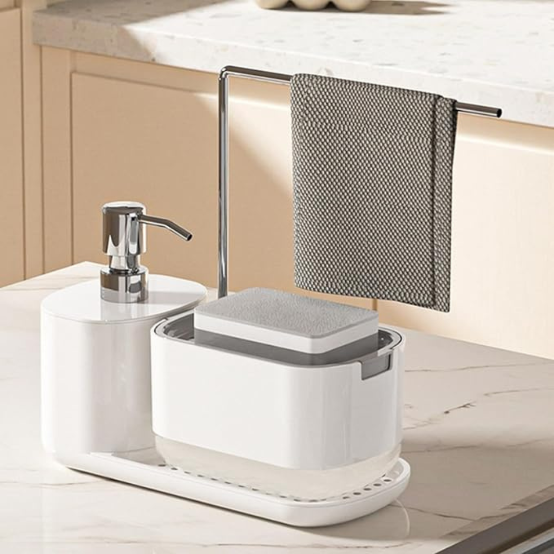 5 in 1 Quick Fill Kitchen Soap Dispenser