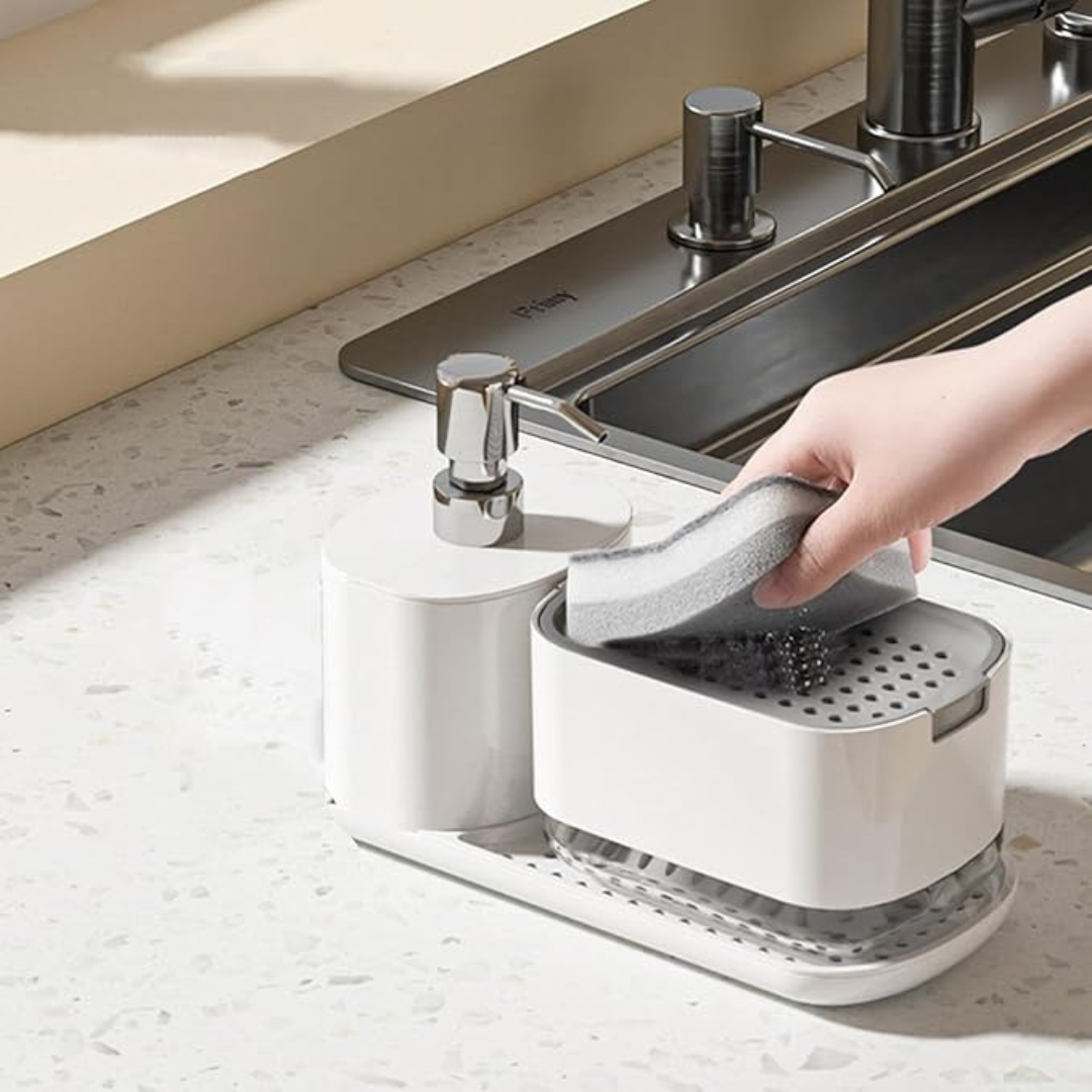 5 in 1 Quick Fill Kitchen Soap Dispenser