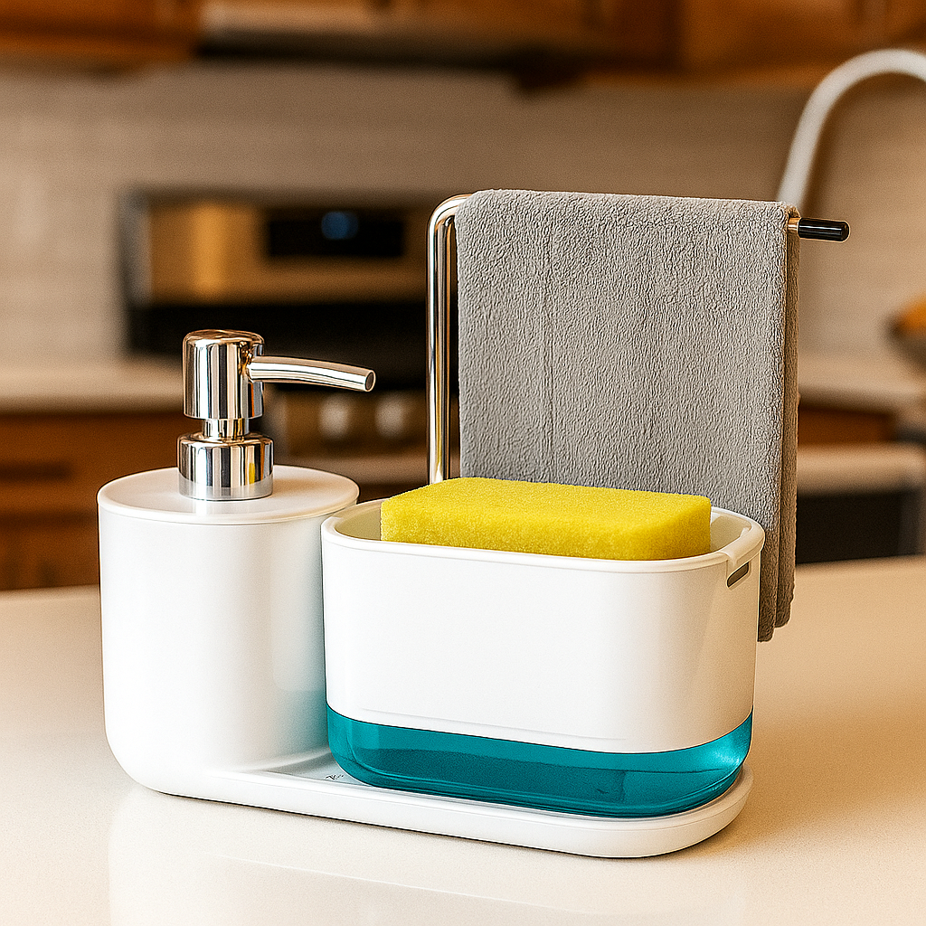 5 in 1 Quick Fill Kitchen Soap Dispenser