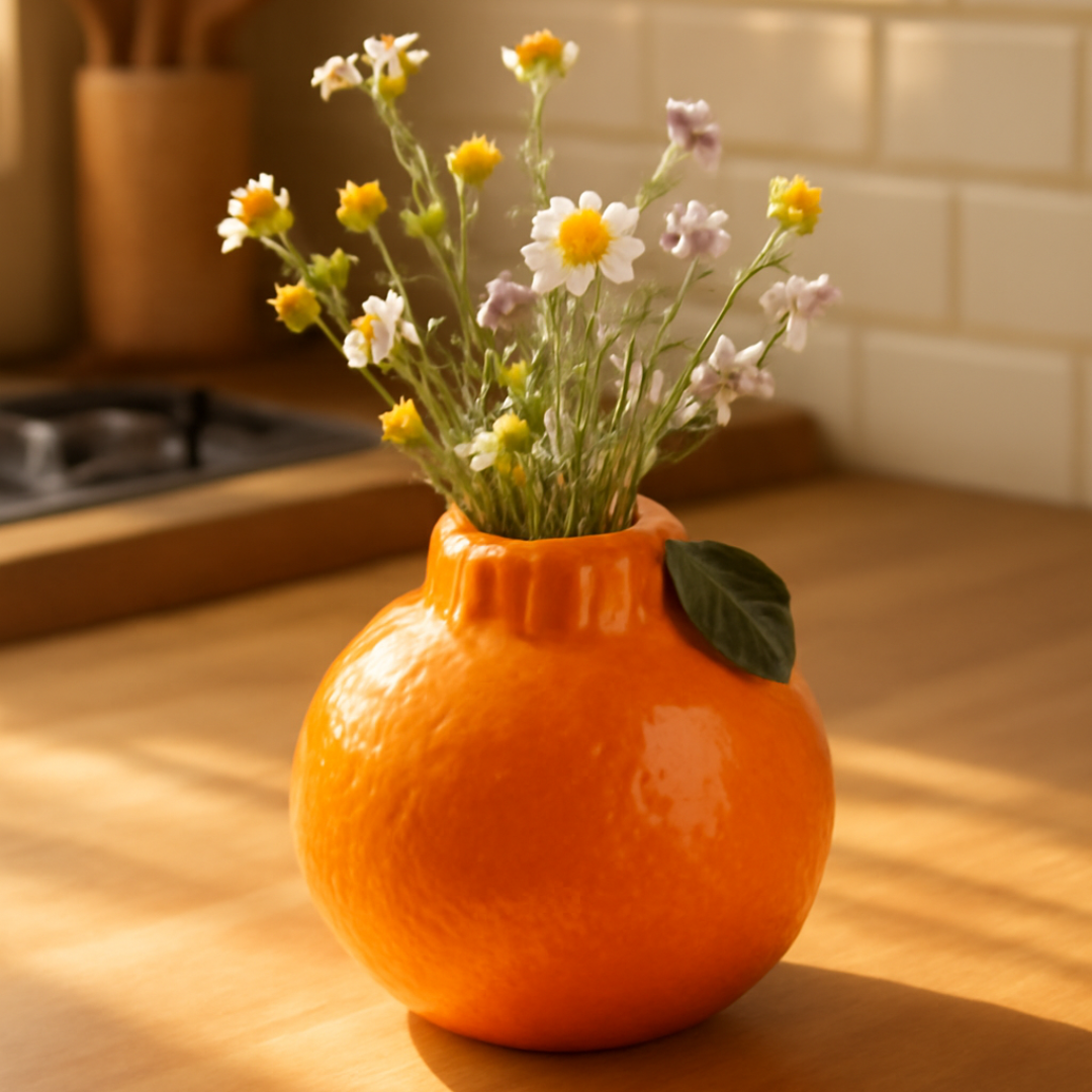 Fruit Fiesta Decor Vase