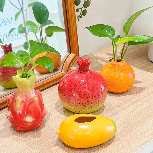 Fruit Fiesta Decor Vase