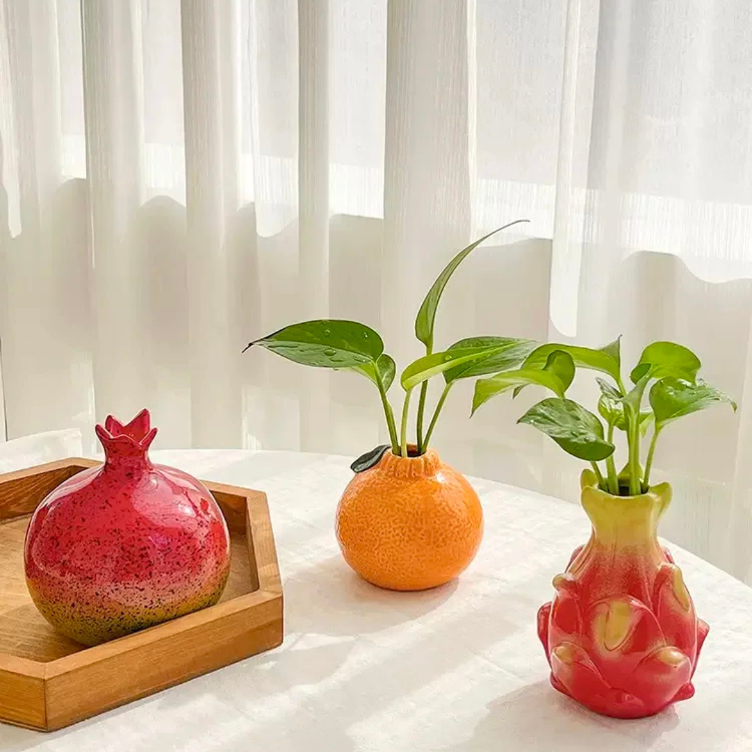 Fruit Fiesta Decor Vase