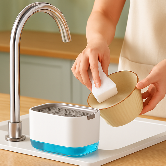 5 in 1 Quick Fill Kitchen Soap Dispenser