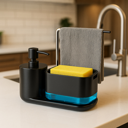 5 in 1 Quick Fill Kitchen Soap Dispenser